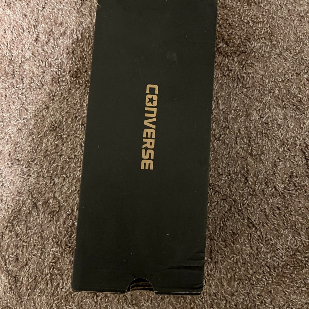 Converse Black and White Shoes